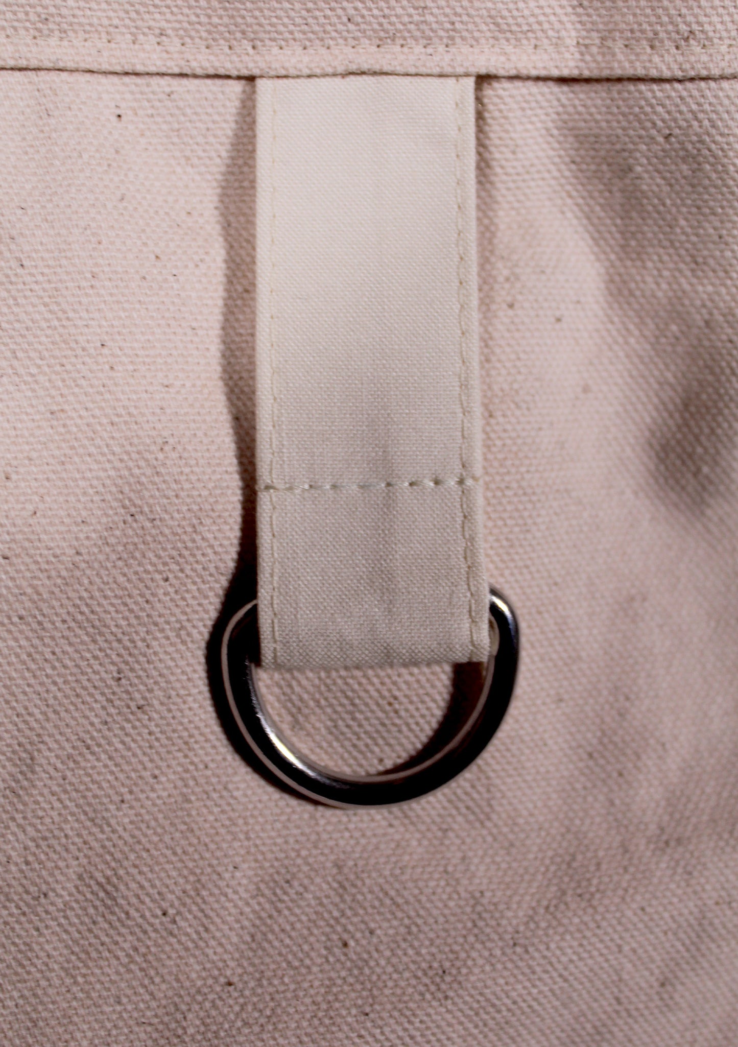 Natural Cream Cotton Canvas Apron Ditty Bag