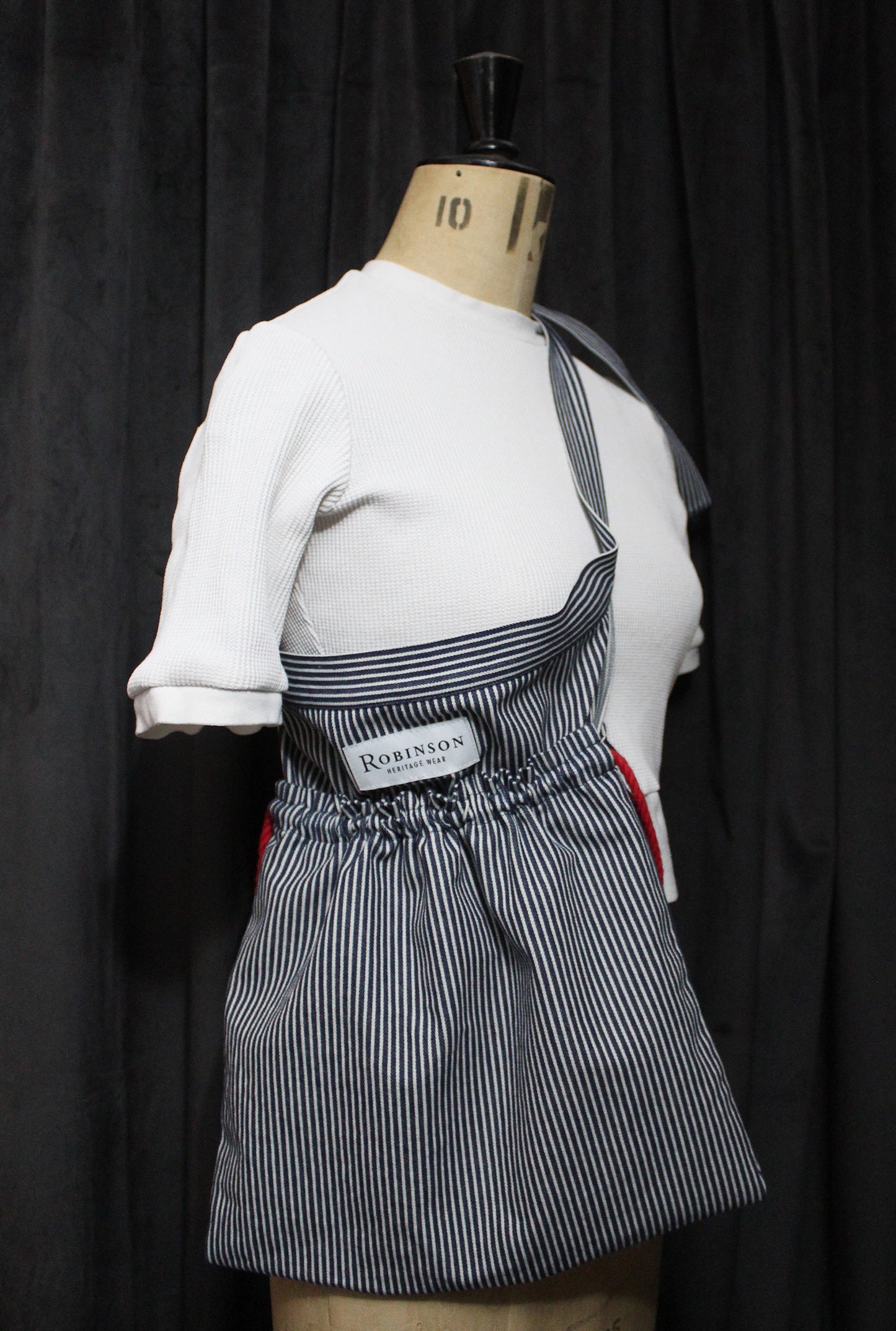 Sample Sale - Hickory Stripe Apron Ditty Bag V2