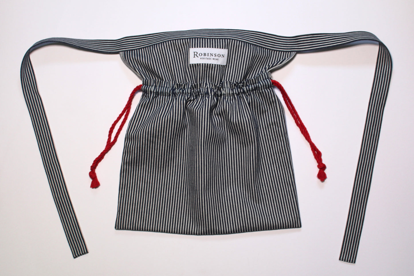 Sample Sale - Hickory Stripe Apron Ditty Bag V2