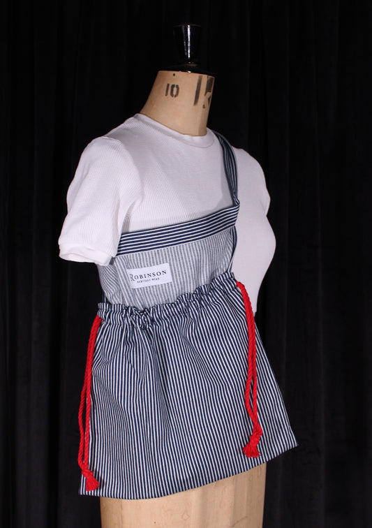 Sample Sale - Hickory Stripe II Apron Ditty Bag V2