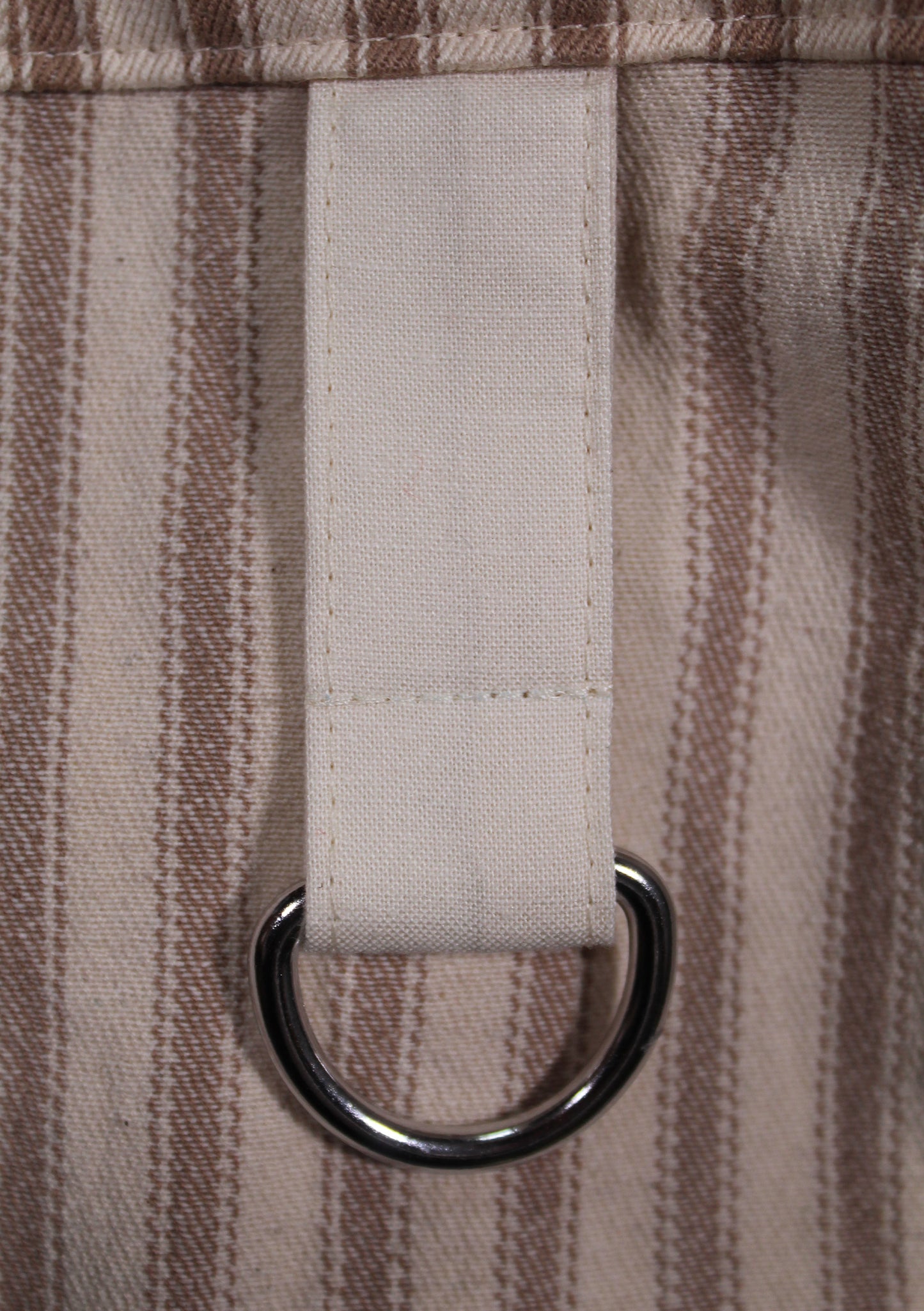 Ticking Stripe Apron Ditty Bag