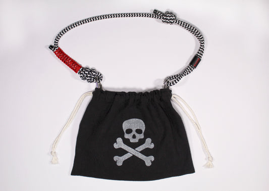 Ditty Sling Bag - Distressed Skull and Crossbones
