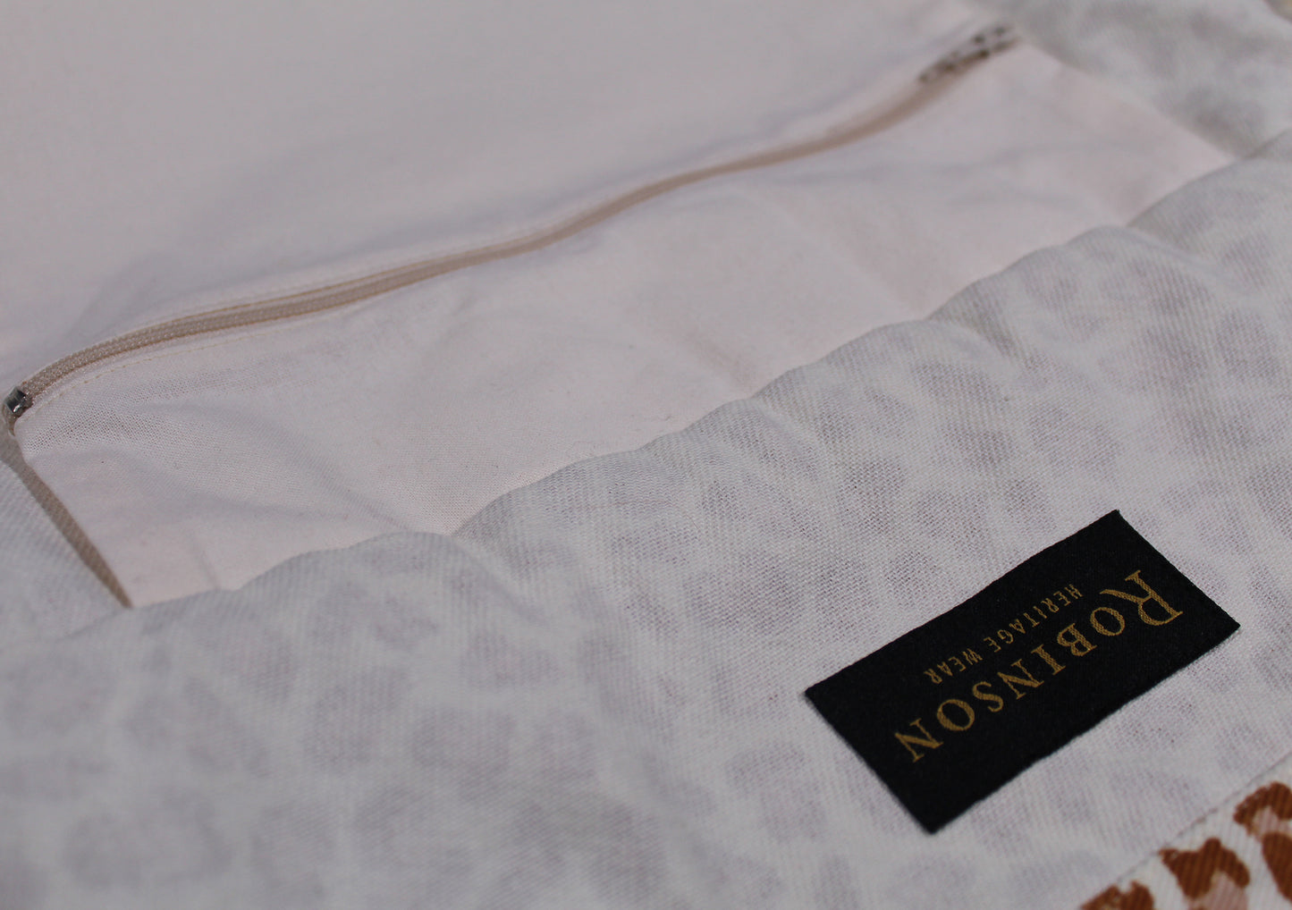 Sample Sale - Leopard Print Apron Bag V2